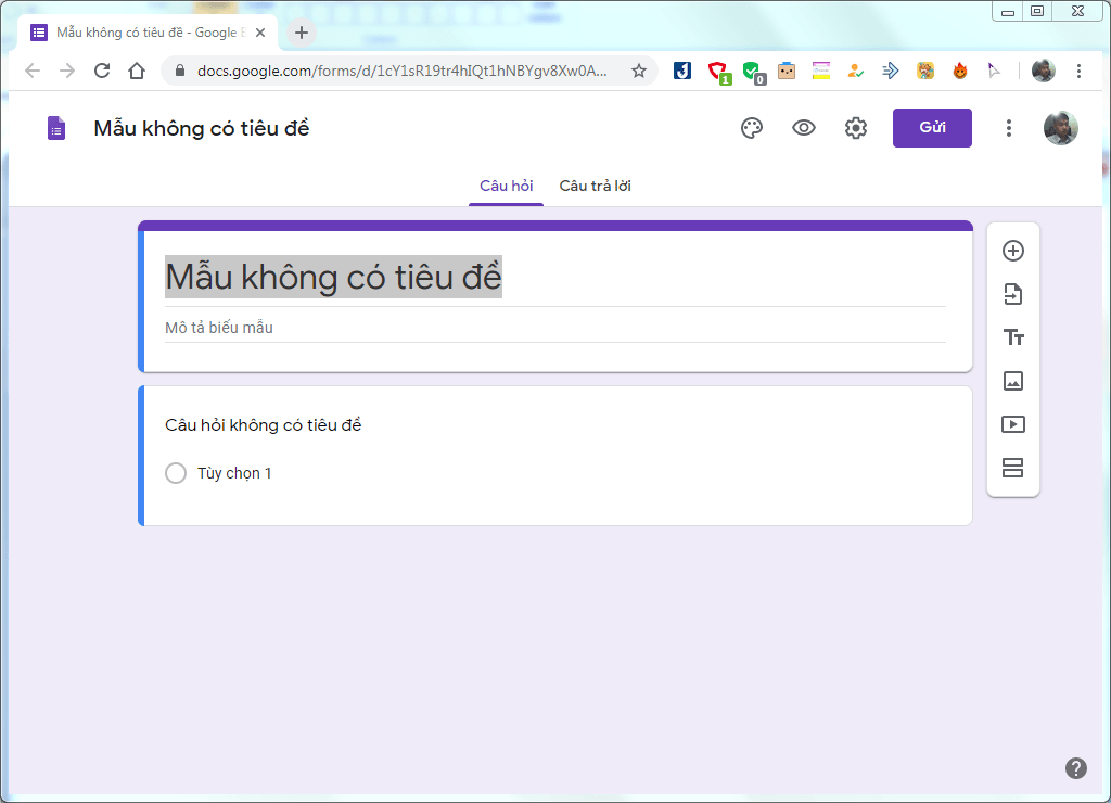 Mẹo quan trọng Lưới hộp kiểm trong google biểu mẫu Giúp cho việc thiết kế form biểu mẫu dễ dàng hơn