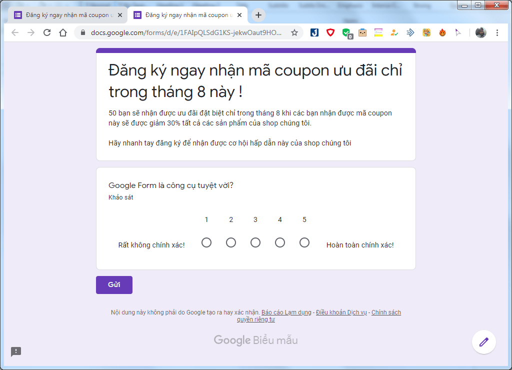 Share] Hướng dẫn cách tạo Google Form chuyên nghiệp trên điện ...