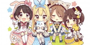 nhân vật anime cute